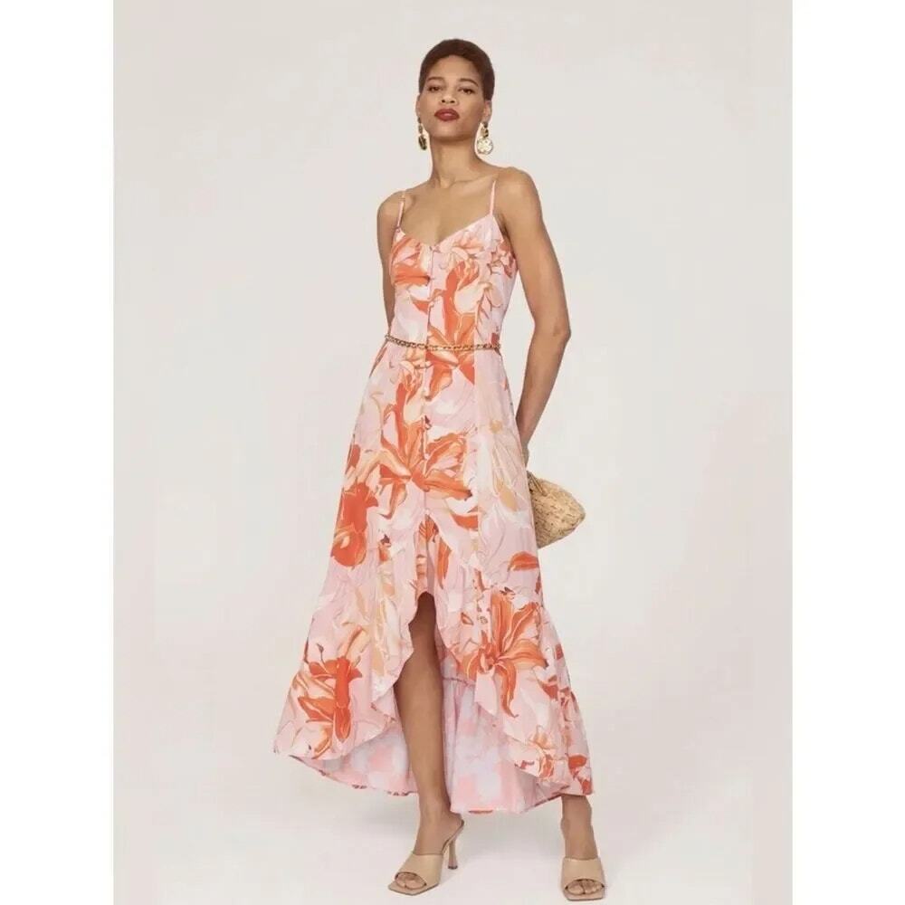 Abel The Label Anthropologie Miami Designed Flower Bomb Dress, NWT SMALL